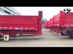 4 ASSI Tipper Semi Trailer Maximum Load 50ton