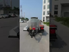 Distribuzione dell'asfalto da rimorchio